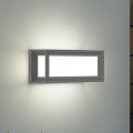 Brilagi - PARKER Outdoor Wall Light 1xE27/60W/230V Grey IP44