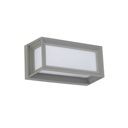 Brilagi - PARKER Outdoor Wall Light 1xE27/60W/230V Grey IP44