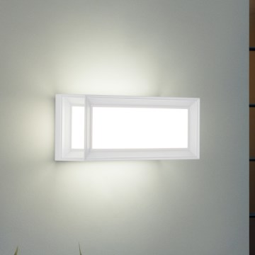 Brilagi - PARKER Outdoor Wall Light 1xE27/60W/230V White IP44