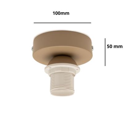 Brilagi - PARTY ceiling light, 1x E27/60W/230V, Ø 10 cm, beige