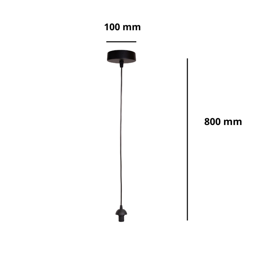 BRILAGI - PARTY power cable 1xE14/60W/230V black