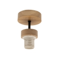 BRILAGI - PARTY surface-mounted ceiling light 1xE27/60W/230V Ø 10 cm Oak