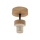 Brilagi - PARTY surface-mounted ceiling light 1xE27/60W/230V Ø 10 cm Oak