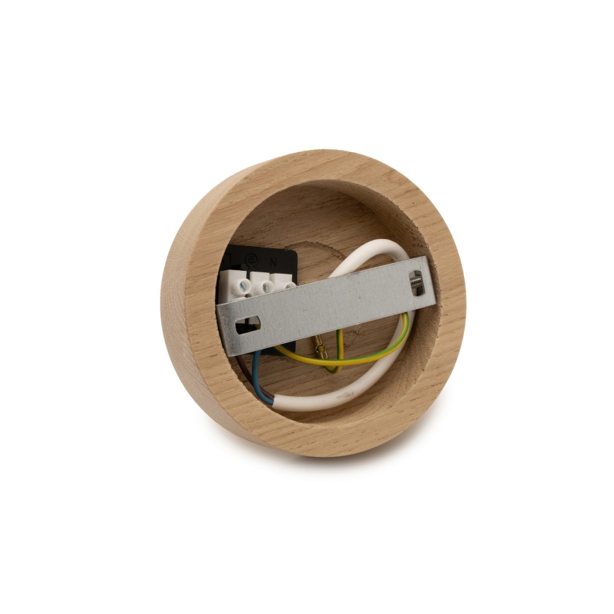 Brilagi - PARTY surface-mounted ceiling light 1xE27/60W/230V Ø 10 cm Oak