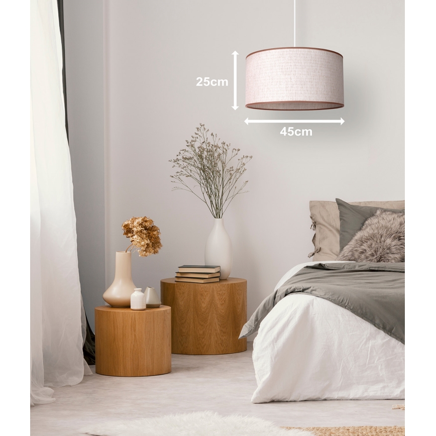 Brilagi - Pendant chandelier CARPI 1xE27/60W/230V