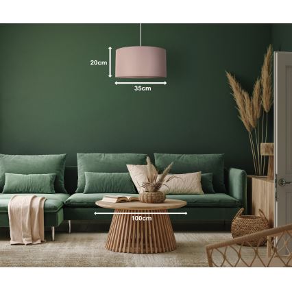 Brilagi - Pendant chandelier FENZA 1xE27/60W/230V