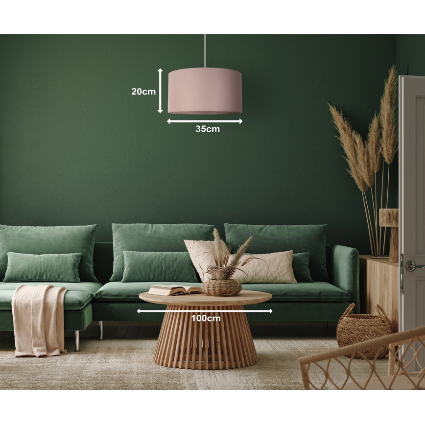 Brilagi - Pendant chandelier FENZA 1xE27/60W/230V