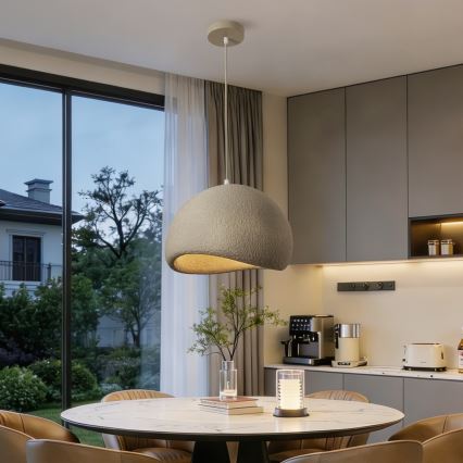 BRILAGI - Pendant lamp on cord WABI SABI 1xE27/60W/230V Ø 40 cm beige