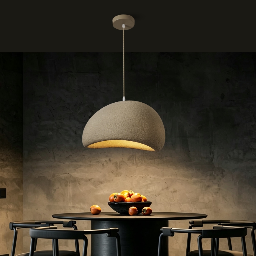 BRILAGI - Pendant lamp on cord WABI SABI 1xE27/60W/230V Ø 40 cm beige