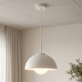 BRILAGI - Pendant light on cable COSMO 1xE27/60W/230V Ø 30 cm white/gold