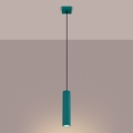 Brilagi - Pendant light on cable CRESTO 1xGU10/10W/230V turquoise