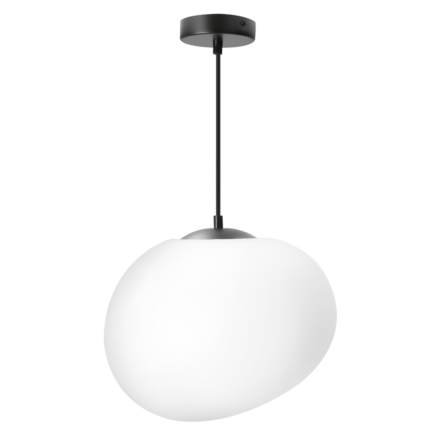 BRILAGI - Pendant light on cable PEBBLES 1xE27/40W/230V Ø 30 cm black