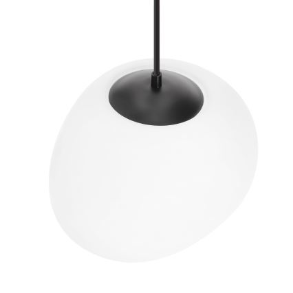 BRILAGI - Pendant light on cable PEBBLES 1xE27/40W/230V Ø 30 cm black