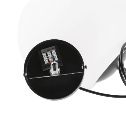 BRILAGI - Pendant light on cable PEBBLES 1xE27/40W/230V Ø 30 cm black