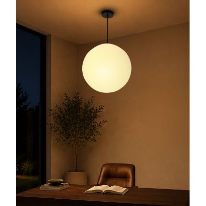 BRILAGI - Pendant light on cable POLOS 1xE27/40W/230V Ø 40 cm black
