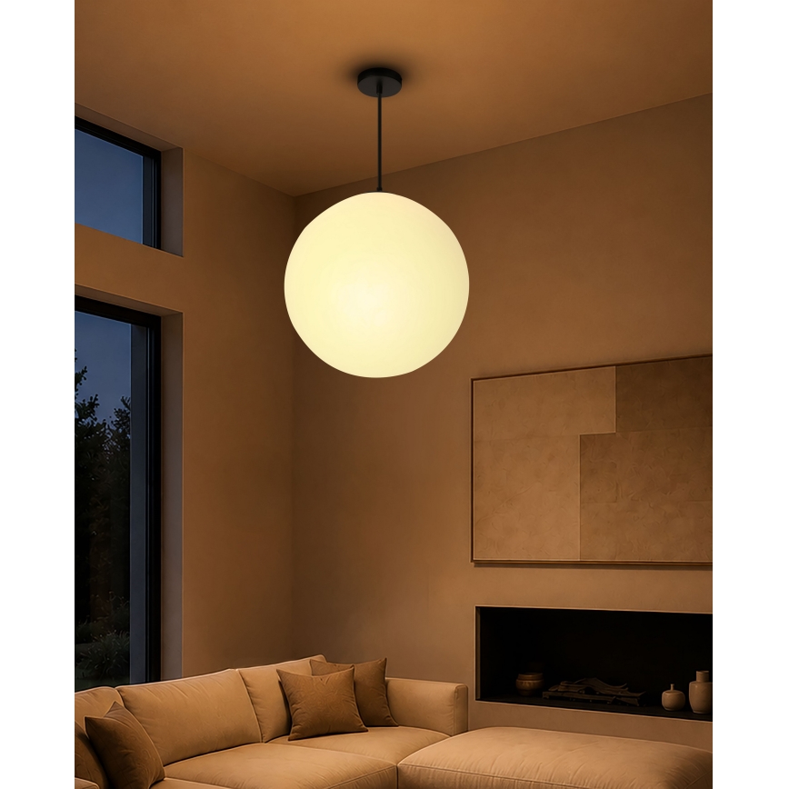 BRILAGI - Pendant light on cable POLOS 1xE27/40W/230V Ø 40 cm black