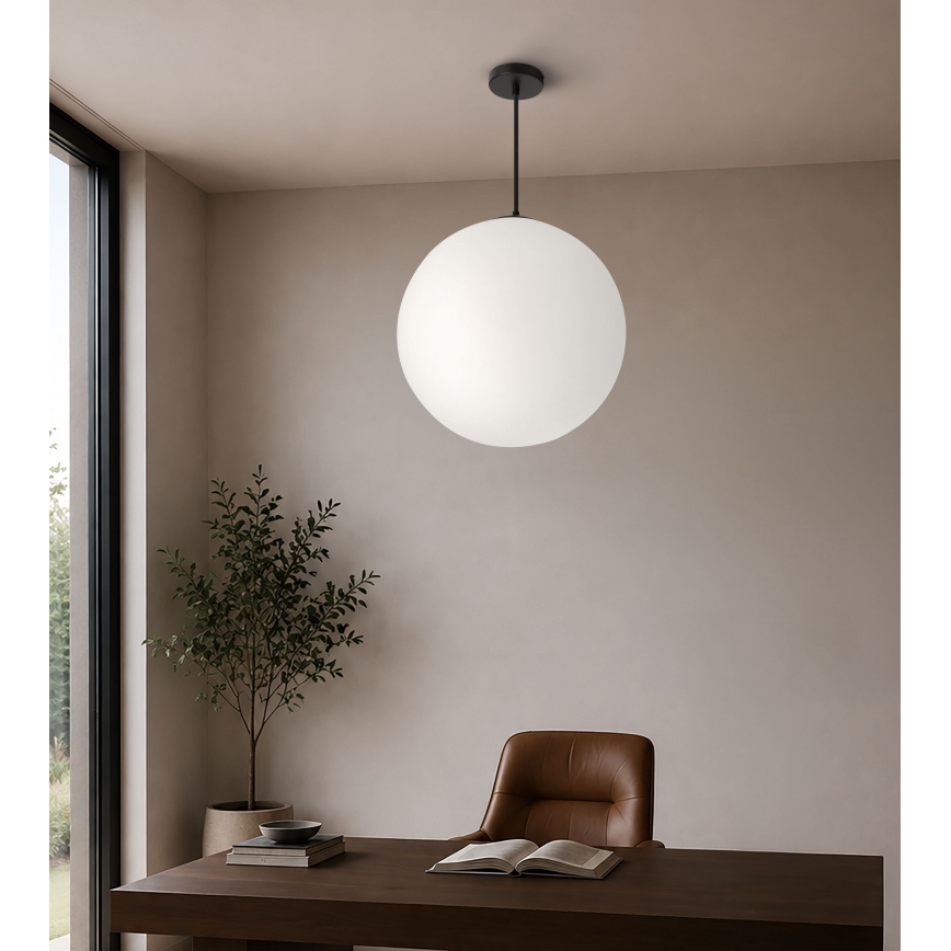 BRILAGI - Pendant light on cable POLOS 1xE27/40W/230V Ø 40 cm black