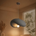 BRILAGI - Pendant light on cable WABI SABI 1xE27/60W/230V Ø 40 cm grey