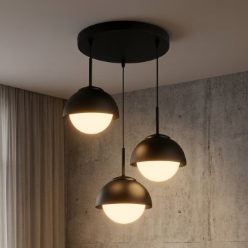 BRILAGI - Pendant light with cable COSMO 3xE27/60W/230V black
