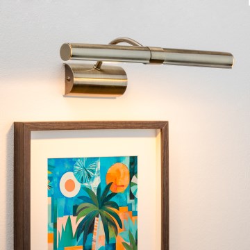 Brilagi - Picture light DANAE 2xE14/40W/230V bronze