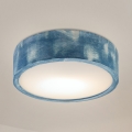 Brilagi - PINO Ceiling Light 1xE27/15W/230V Pine/Blue Ø 27.5 cm
