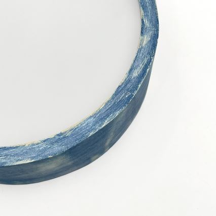 Brilagi - PINO Ceiling Light 1xE27/15W/230V Pine/Blue Ø 27.5 cm