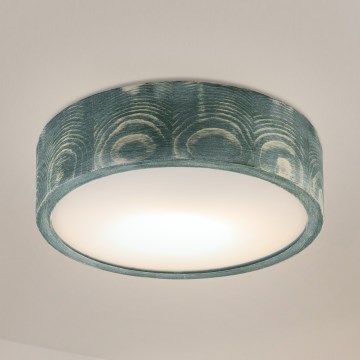 Brilagi - PINO Ceiling Light 1xE27/15W/230V Pine/Green Ø 27.5 cm
