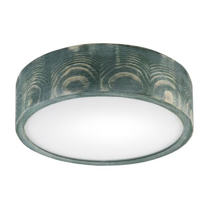 Brilagi - PINO Ceiling Light 1xE27/15W/230V Pine/Green Ø 27.5 cm