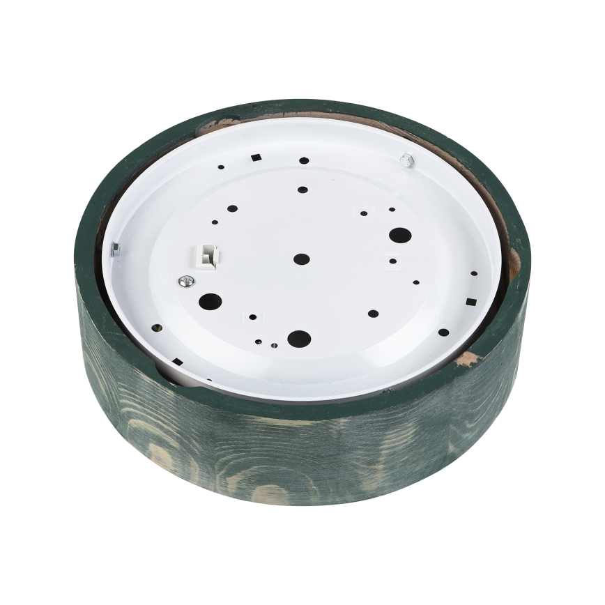 Brilagi - PINO Ceiling Light 1xE27/15W/230V Pine/Green Ø 27.5 cm