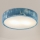 Brilagi - PINO Ceiling Light 2x E27/15W/230V Pine/Blue Ø 37.5 cm