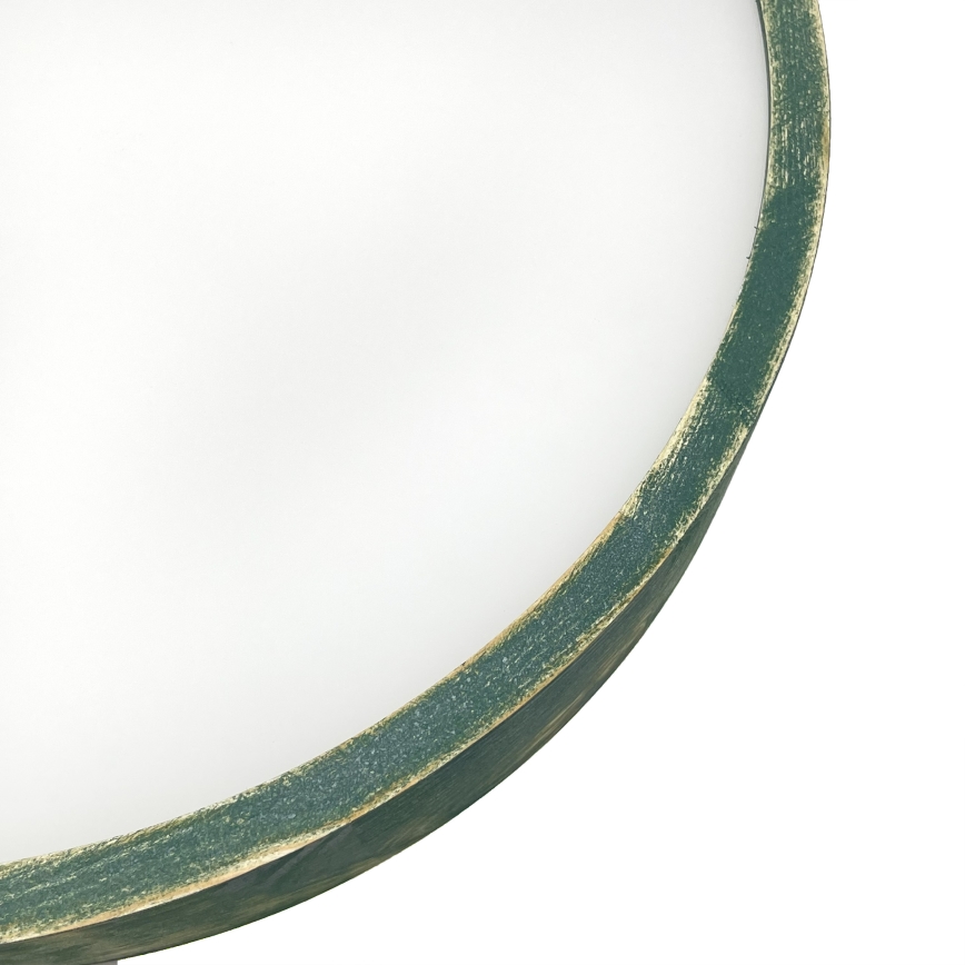 Brilagi - PINO Ceiling Light 2x E27/15W/230V, Pine/Green, Ø 37.5 cm