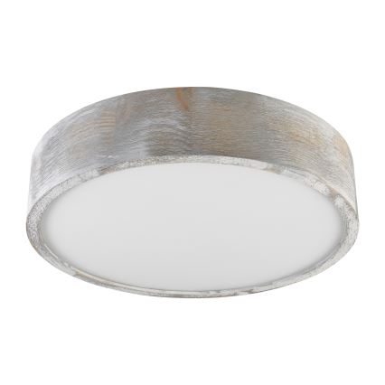 Brilagi - PINO ceiling light 2xE27/15W/230V pine/silver, Ø 37.5 cm