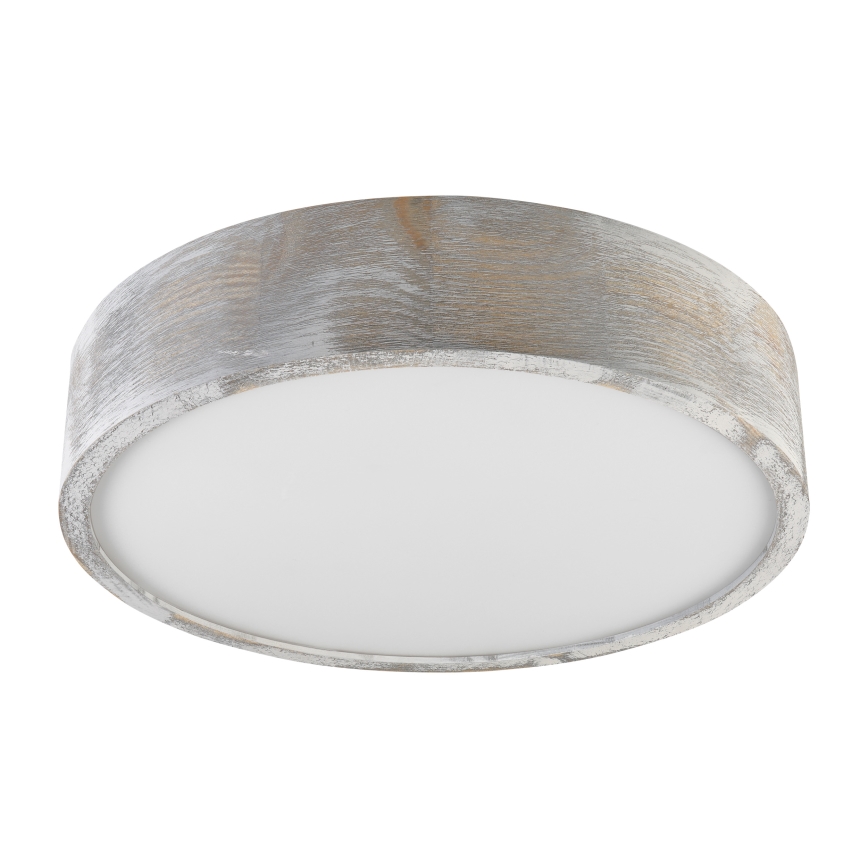 Brilagi - PINO ceiling light 2xE27/15W/230V pine/silver, Ø 37.5 cm