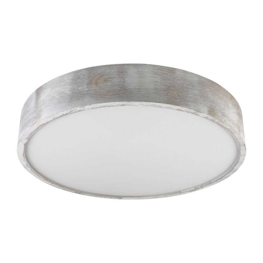 Brilagi - PINO Ceiling Light, 3x E27/15W/230V, Pine/Silver, diameter 47.5 cm
