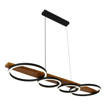 Brilagi - PLANK LED Cable Pendant, 35W, 230V, 4000K, 30x100 cm, wood