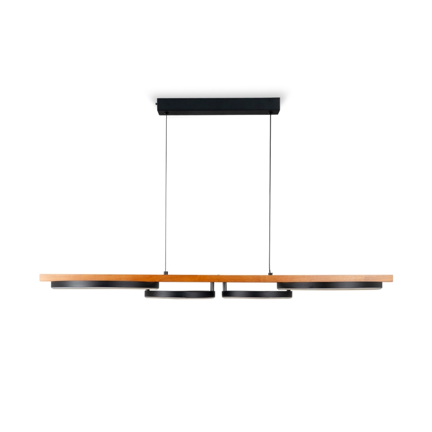 BRILAGI - PLANK LED Cable Pendant, 35W, 230V, 4000K, 30x100 cm, wood