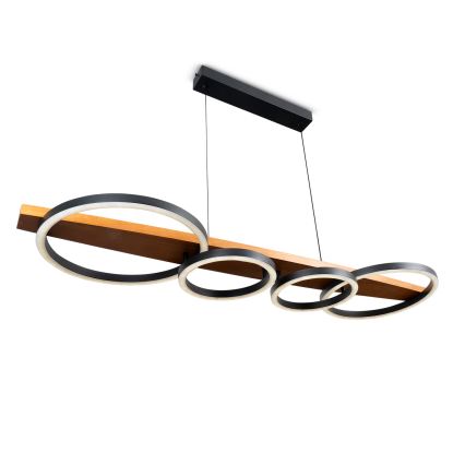 BRILAGI - PLANK LED Cable Pendant, 35W, 230V, 4000K, 30x100 cm, wood