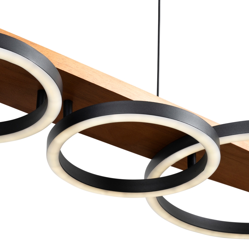 BRILAGI - PLANK LED Cable Pendant, 35W, 230V, 4000K, 30x100 cm, wood