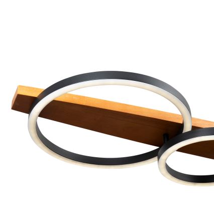BRILAGI - PLANK LED Cable Pendant, 35W, 230V, 4000K, 30x100 cm, wood