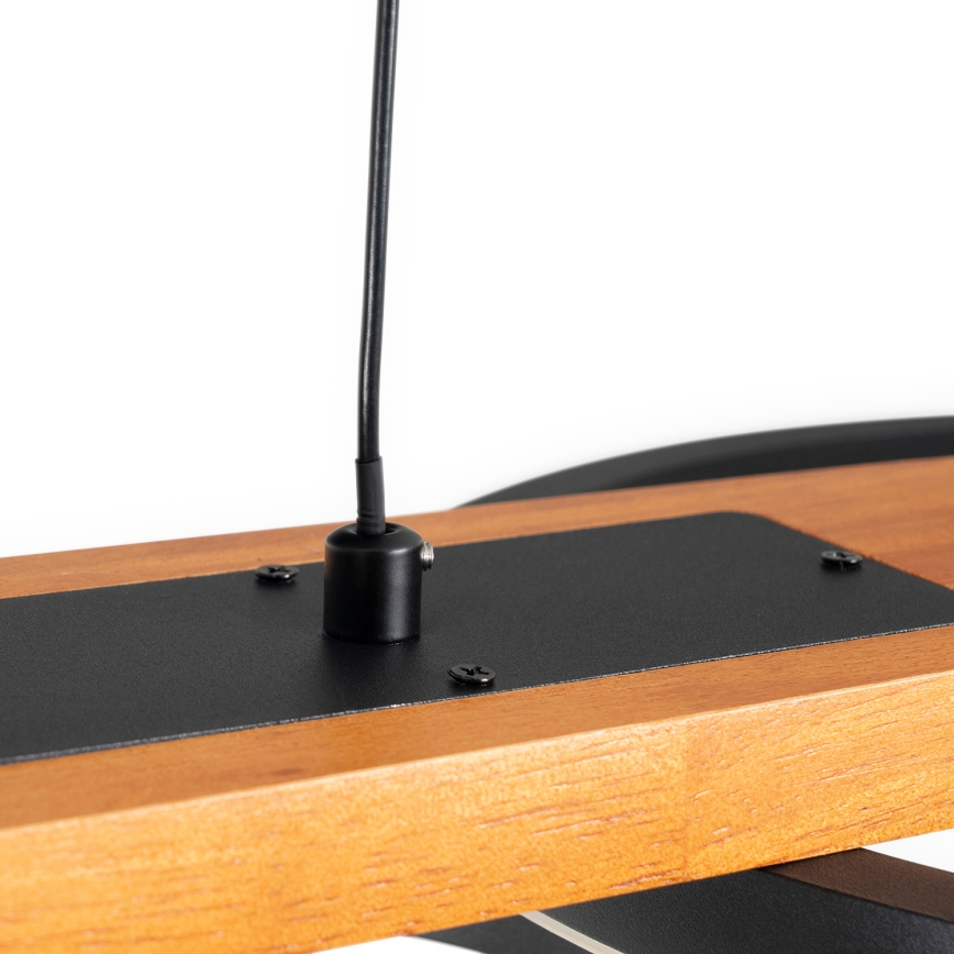 BRILAGI - PLANK LED Cable Pendant, 35W, 230V, 4000K, 30x100 cm, wood