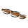 Brilagi - PLANK LED Ceiling Light 28W/230V 4000K 25x70 cm Wood
