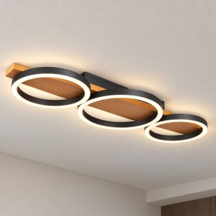 BRILAGI - PLANK LED Ceiling Light 28W/230V 4000K 25x70 cm Wood