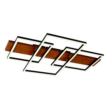 Brilagi - PLANK LED Ceiling Light 35W/230V 4000K 55x90 cm Wood finish