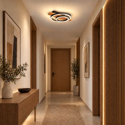 BRILAGI - PLANK LED Ceiling Light LED/28W/230V 4000K 30x40 cm Wood