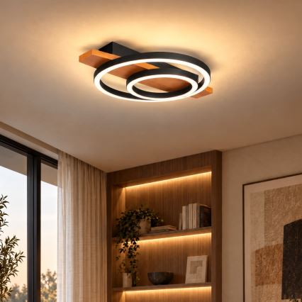 BRILAGI - PLANK LED Ceiling Light LED/28W/230V 4000K 30x40 cm Wood