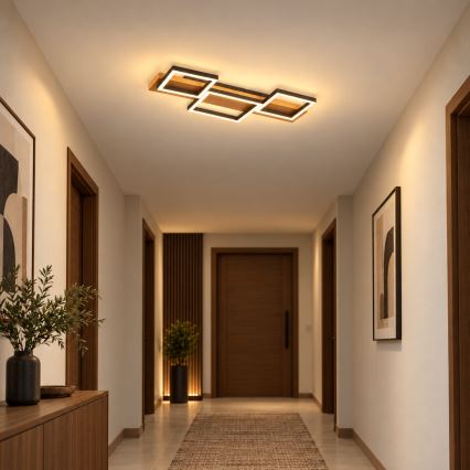 BRILAGI - PLANK LED ceiling light LED/30W/230V 4000K 34,5x65 cm wood