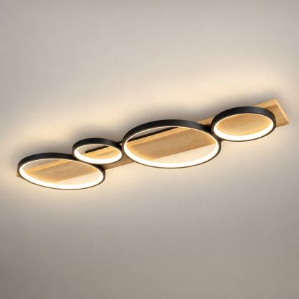BRILAGI - PLANK LED Ceiling Light LED/38W/230V 4000K 40x120 cm Wood