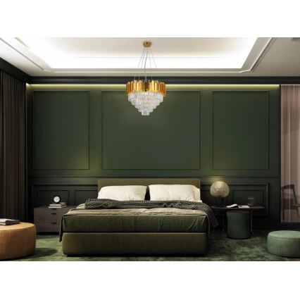 Brilagi - PLAZA Cable Pendant Chandelier 9xE14/40W/230V