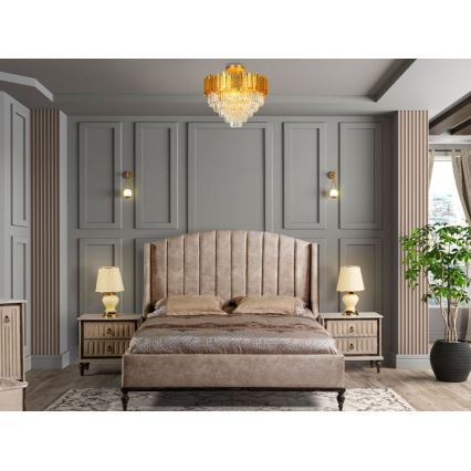 Brilagi - PLAZA Flush-Mount Chandelier 9xE14/40W/230V