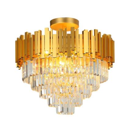 Brilagi - PLAZA Flush-Mount Chandelier 9xE14/40W/230V